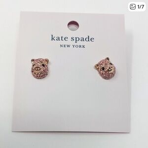 NWT Kate Spade Pave Pig Stud Earrings 🐷